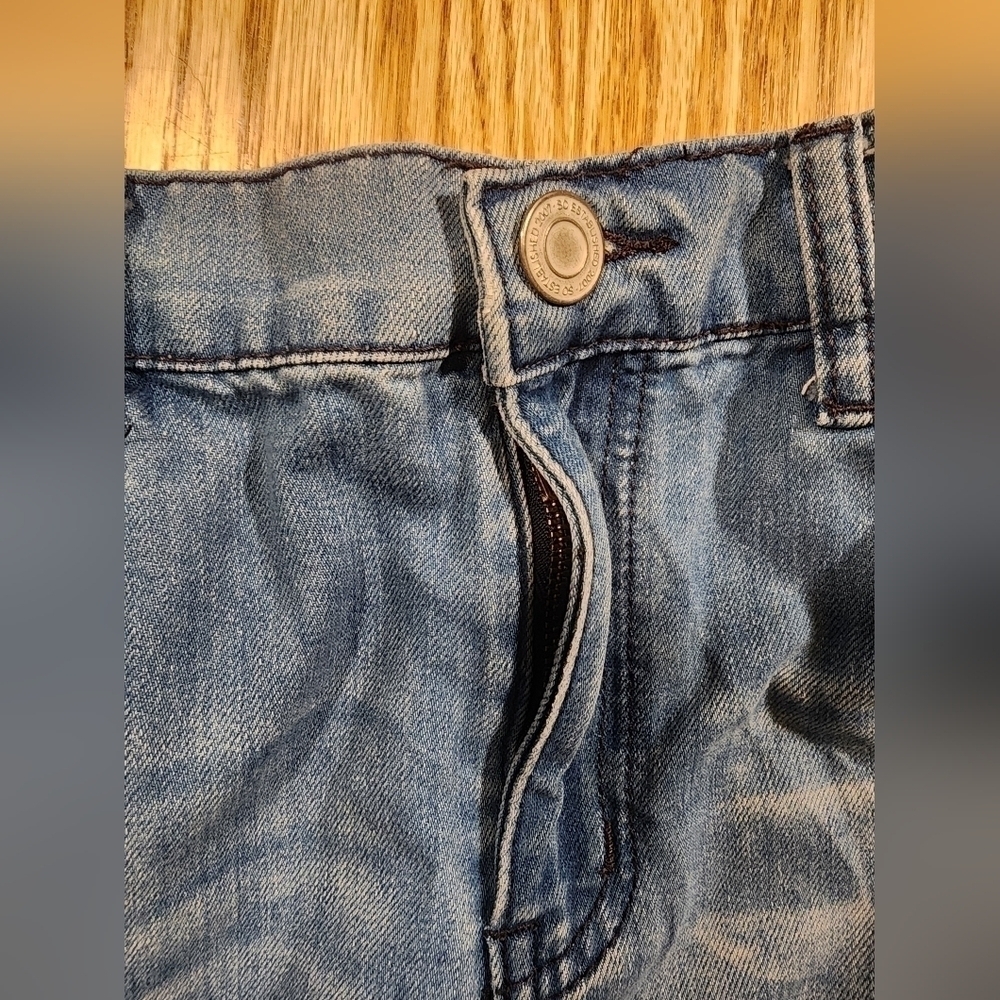 SO Goods for Life Jeans Size 11/30W Super High Rise Straight Wide Leg Di… - Picture 5 of 16